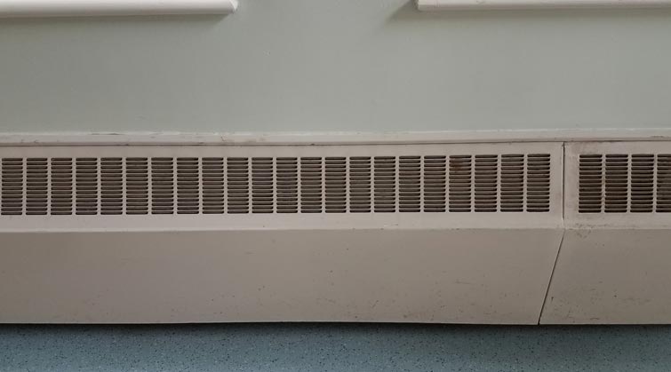 How To Install The Baseboard Heater With The Thermostat