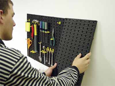 The process of making pegboard hooks